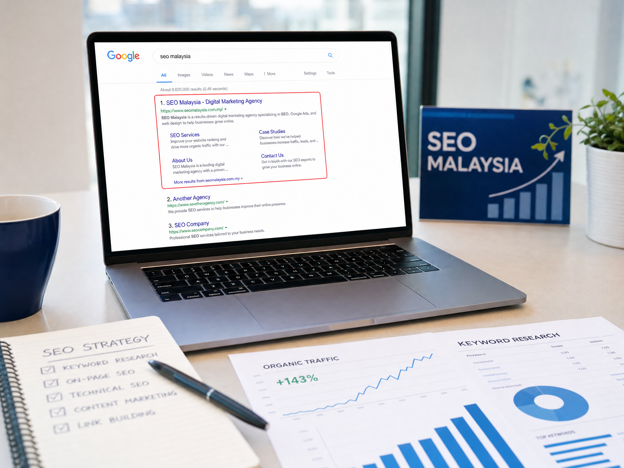 SEO Malaysia - rank on Google's first page with MarketingCom