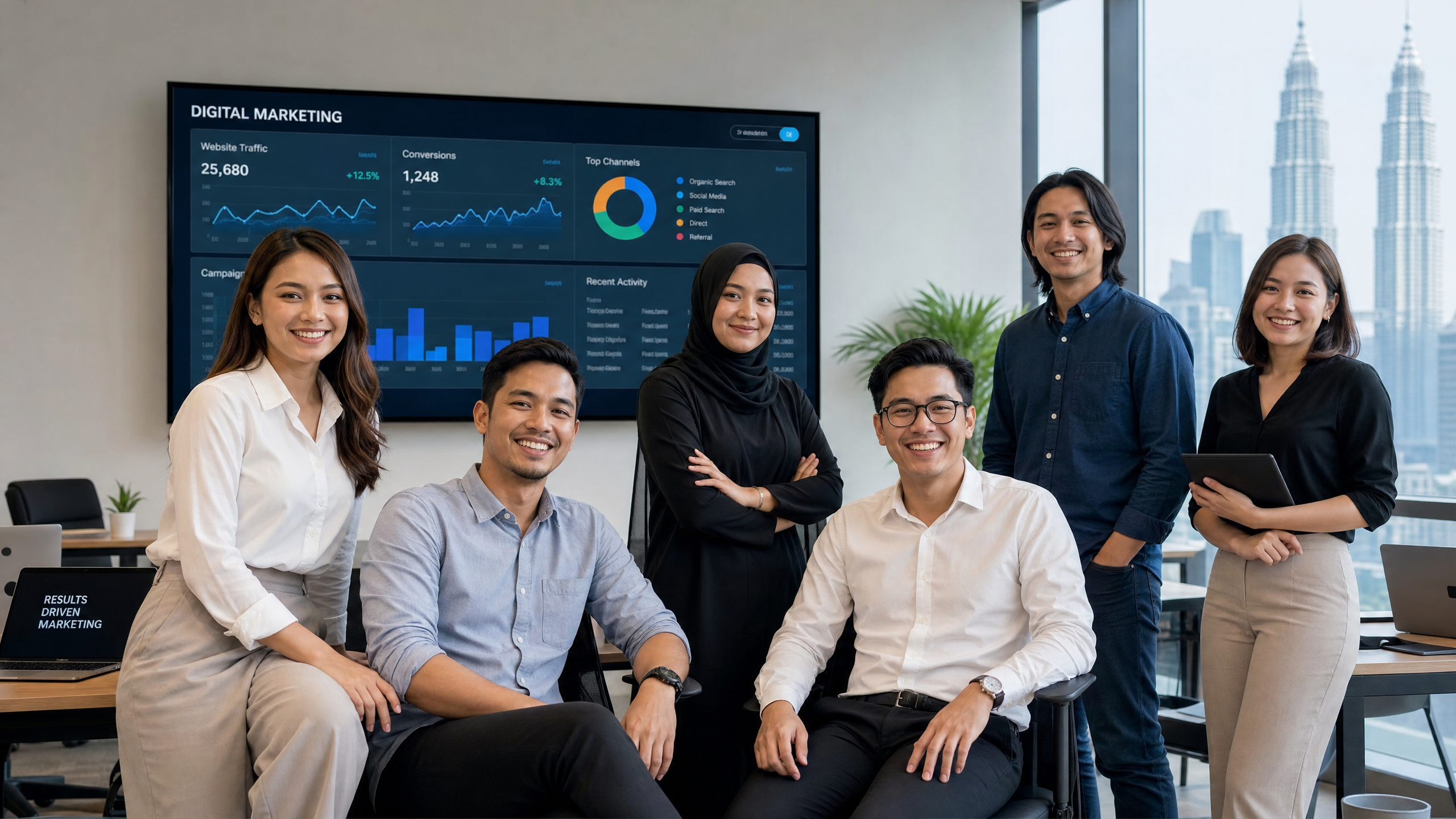 MarketingCom team - SEO and Google Ads specialists in Kuala Lumpur Malaysia